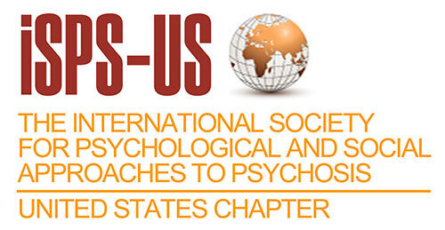 logo of iSPS-US - text reads: iSPS-US The International Society for Psychological and Social Approaches to Psychosis - United States Chapter